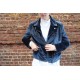 Biker Jacket Blue Velvet 